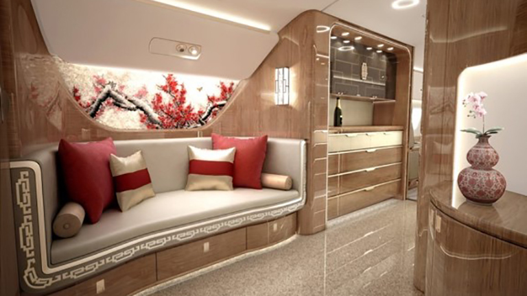 foto dell'aeromobile Embraer Lineage 1000